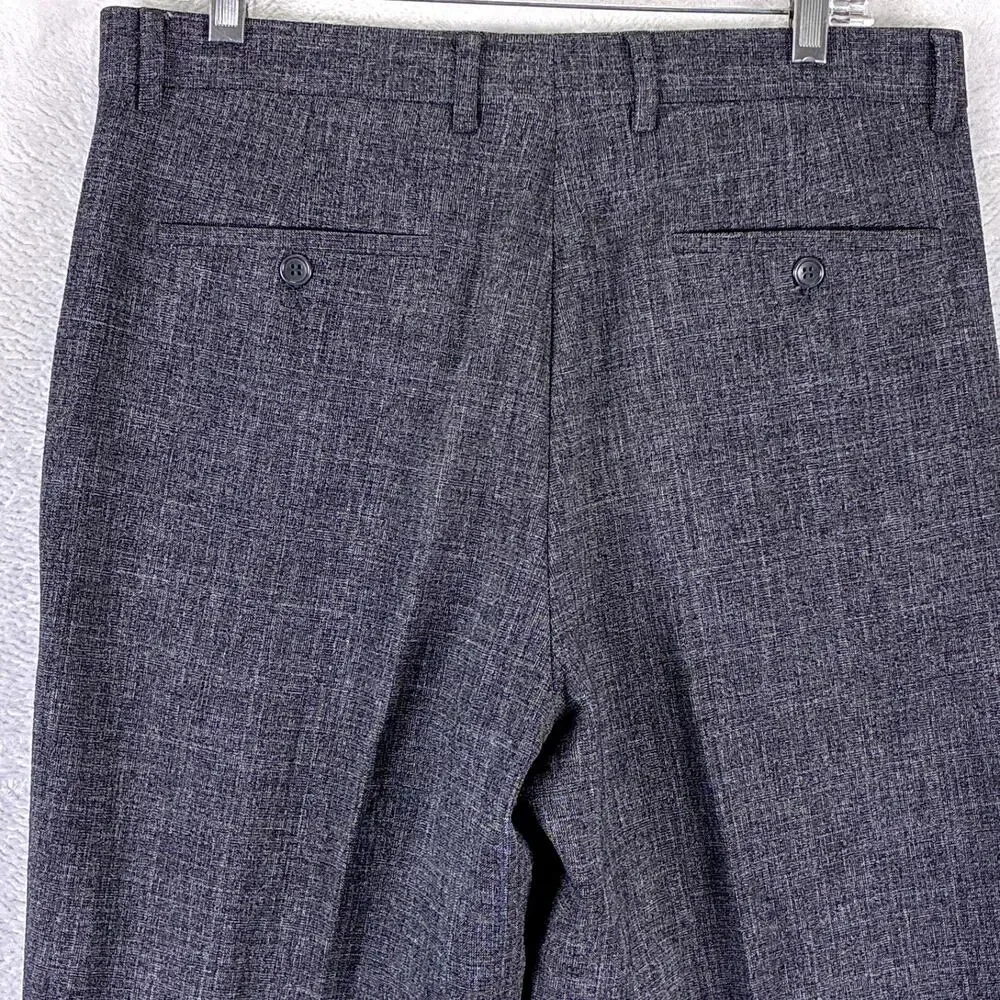 VTG Kerlan Pants 33x29 Gray Wool Double Pleated Classic Preppy Going Out 80s